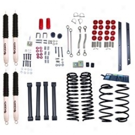 Orv 4 Inch Coil Spring Aid Kit W/ Shocks