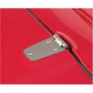 Outland Satin Stainless Cover  Hinges