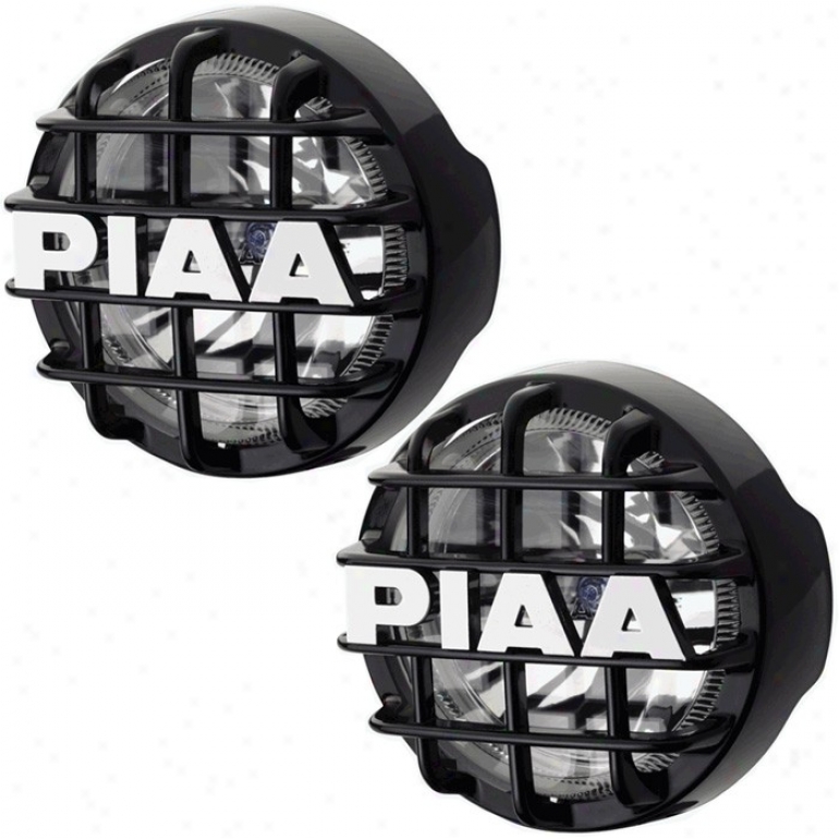 "piaa, 520 Series, Ion Crystal Fog Light Kit, 85-w, Black (6-1/4"" Diameter)"