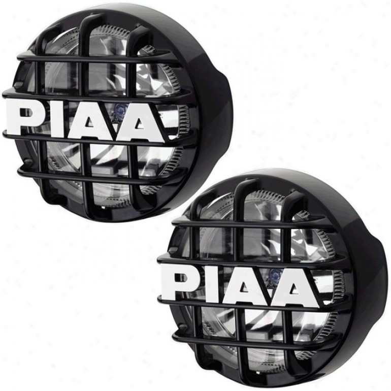 "piaa, 520 Series, Smr lCear Driving Light Kit, Black (6-1/5"" X 2-2/3"" Deep)"