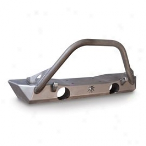 Poison Soyder Front Brawler Lite Bumper Bare Steel With Shackle Tabs And Brawler Bar