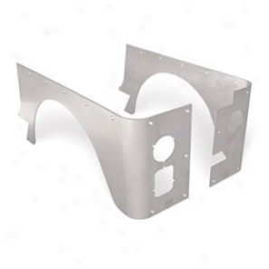 Poison Spyder Hind part Crusher Corners Standard Bare Aluminum