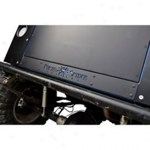 Poison Spyder Rear Tramp Stamp Powder Coat Black