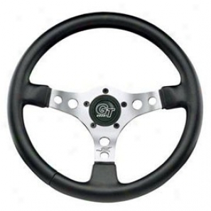 Polished/black Formula Gt Steering Whee