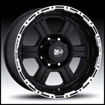 "pro Comp Wheel 7189 17"" X 9"" aCst Black With Accents"