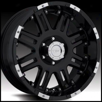 "pro Comp Wheel 8188 20"" X 9"" Gloss Black With Accents"