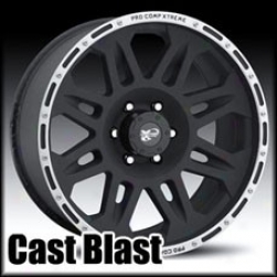 Pro Comp Wheels Series 7105 Cast Black W/accents