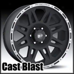 Pro Comp Wheels Series 7105 Cast Mourning W/accents Finish