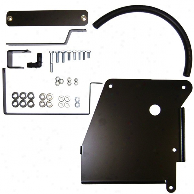 Pure Jeep Evap Canister Relocation Skidplate