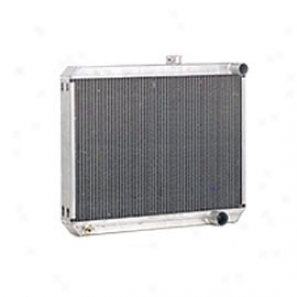 Radiator Aluminum Natural Finish Automatic 4 & 6 Cyl