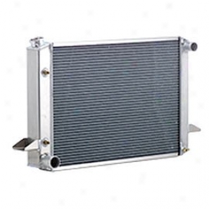 Radiator Aluminum Natural Finish Automatic V8 Conversikns