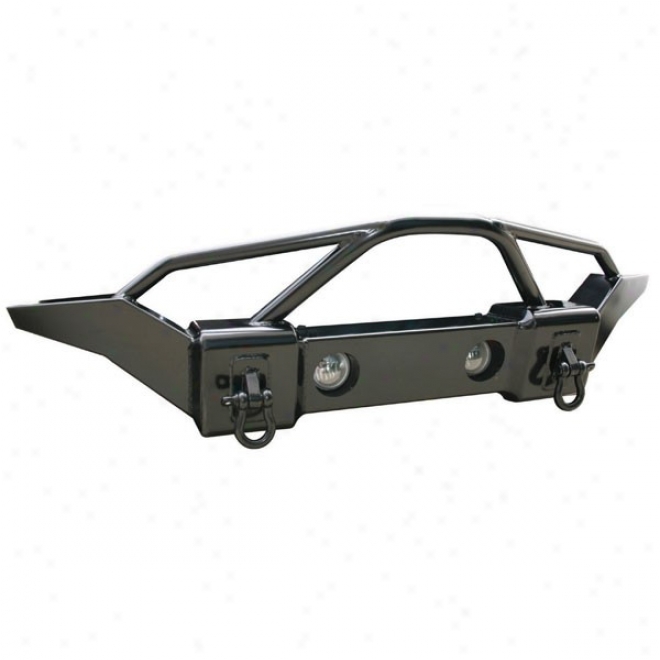 Rampage Front Recovery Bumper With Stinger And Light Cut Ouys, Texfured Dismal