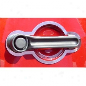 Realwheels 5 Door Handle Surrounds Stainless Steel (5pc Set)