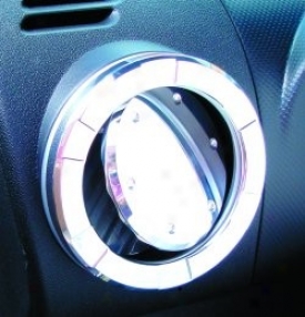 Realwheels Air Vent Surround, Billet Aluminum Polished