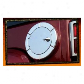 Realwheels Fuel Door, Billet Aluminum Polished  (non- Locking)