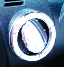 Realwheels Interior Air Vents, Billet Aluminum Polished