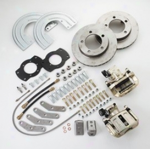 Rear Drum To Disc Conversion Kit For Amc 20 Axles Through  Warn Full Floating Hubs