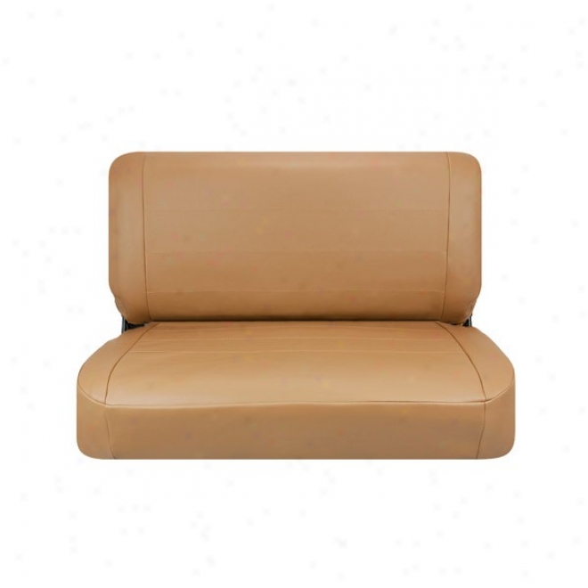 Rear Seat Comprehend Tan Vinyl By Corbeau