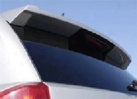 Rear Spoiler, Bright Silver