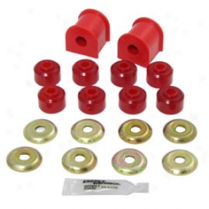 Rear Sway Bar Bushing Set Red