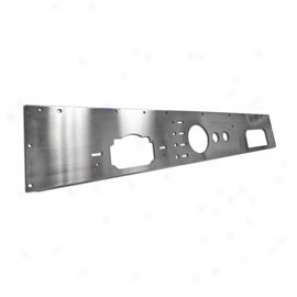 Replacement Dash Panel With Gauge Holes Pre-cut, Stainless Steel