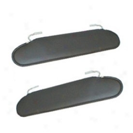 Replacement Sun Visor Charcoal Vinyl (pair)