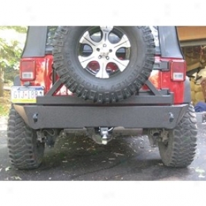 River Raider Rear Bumper - Trail Succession W/tire Carrier, Epoxy Coat