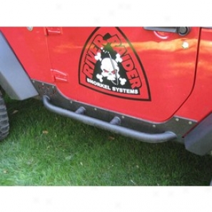 River Raider Rock Sliders - 2 Dooor, Powder Coat