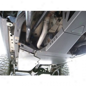 River Raider Skid Plates - Complete System, Powder Coat