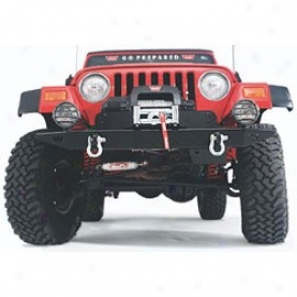 Reel Crawler Front Jeep Bumpre, Black