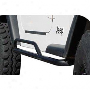 Rock Slider Side Bars, Gloss Black