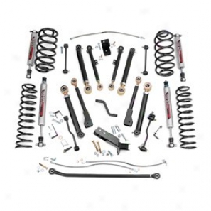 "rough Country 4"" X-series Suspension Lift Kit With Performance 2.2 Shocks"