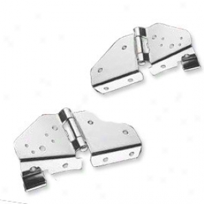 Rough Trail Windshield Hinges (stainless)