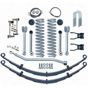 Rubicon Express, 4.5 Inch Super-flex System With Rear Springs