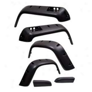 Rugged Ridge All Terrain Fender Flares Kot, 6-pieces