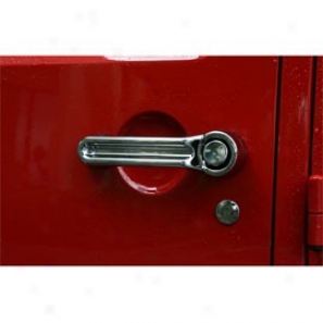 Rugged Ridge Chrome Door Handle Covers 2 Door(3 Piece)