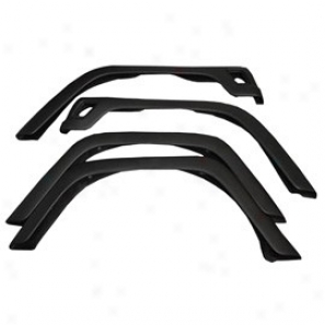 Rugged Ridge Fender Flare Replacement Kit 4 Piece Without Hardware