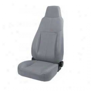 Rugfed Ridge Front Place Gray Factory Replacement With Recliner, Late Model Head Rest