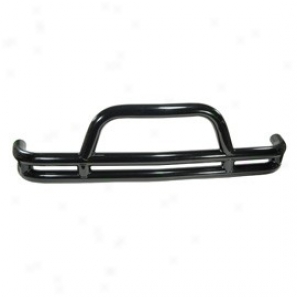 Rugged Ridge Front Tube Bumper With Hoop Black