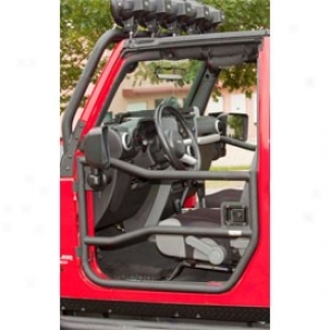 Rugged Ridge Front Tube Doors, Tdxtured Black (pair)