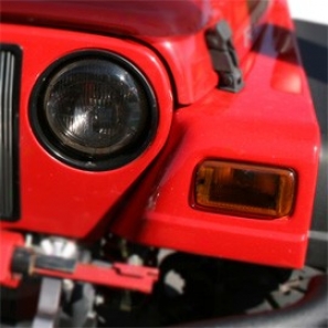 Rugged Ridge Headlight And Turn Signal Light Cover Set