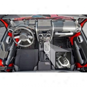 Rugyed Ridge Interior Trim Accent Klt Brushed Silver Manual Transmission & Power Winows