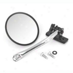 Rugged Ridge Quick Release Mirror, Stainless Steel, (one Sidr Only)