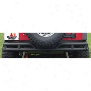 Rugged Ridge Rrar Tube Bumper Without Hitch Textured Black