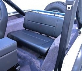 Rugged Ridge Standard Rear Seat Black