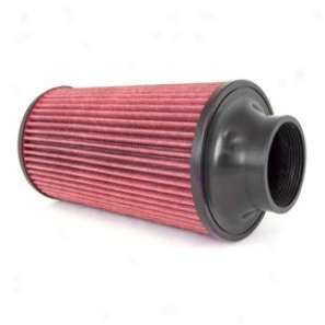 Rugged Ridge Synthetic Conical Air Filter For Cold Air Kit 17753.22, 89mm Flange, 270mm Length