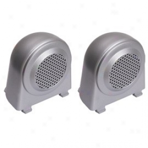 Harsh Ridge Tweeter Speaker Grille Silver (pair)