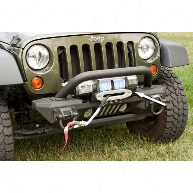 Rugged Ridge Xhd Aluminum Front Bumper Winch Mounting Plate