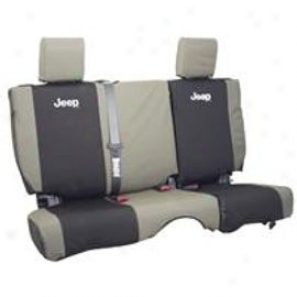 Seat Cover, Rear Black