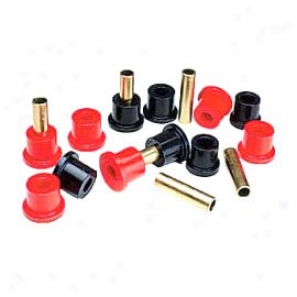 Shackle Bushing Set Black